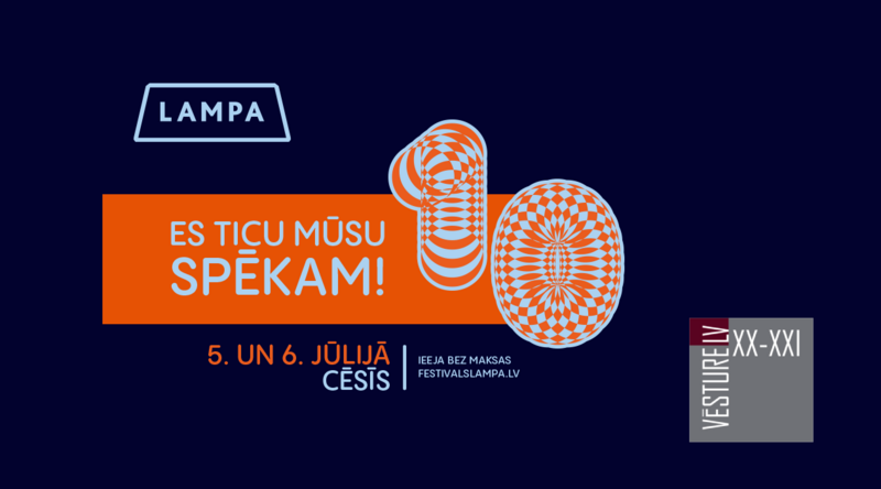 Valsts pētījumu programmas Latvijas 20.–21. gadsimta vēsturē projekta pētnieki sarunu festivālā "LAMPA"